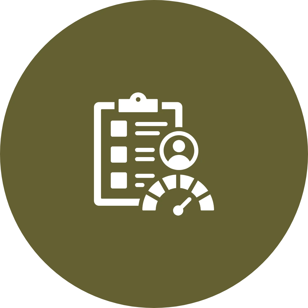assessmnent and confirmation icon
